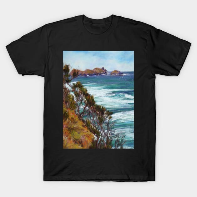 Middle Beach track, Lord Howe Island T-Shirt by Terrimad